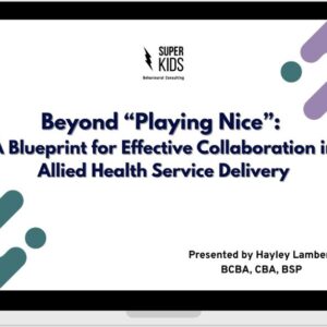 Beyond “Playing Nice”: A Blueprint for Effective Collaboration in Allied Health Service Delivery