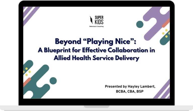 Beyond “Playing Nice”: A Blueprint for Effective Collaboration in Allied Health Service Delivery